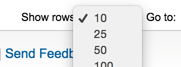 Show rows