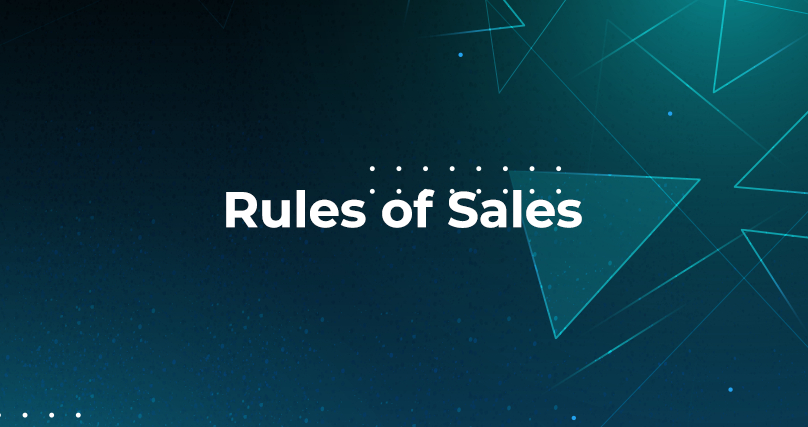 rules of sales